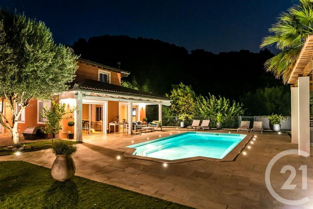 maison à vendre - 6 pièces - 221.0 m2 - CONTES - 06 - PROVENCE-ALPES-COTE-D-AZUR - Century 21 Lafage Transactions